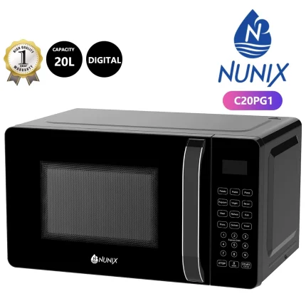 NUNIX Digital Microwave – 20L Capacity