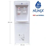 Nunix Hot and Normal Water Dispenser with Storage Cabinet