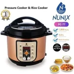 Nunix Multi-Function Pressure Cooker & Rice Cooker – 5.0L