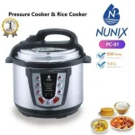 Nunix Multi-Function Pressure Cooker & Rice Cooker – 5.0L