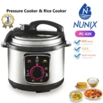 Nunix PC-02K Manual Electric Pressure Cooker – 5.0L