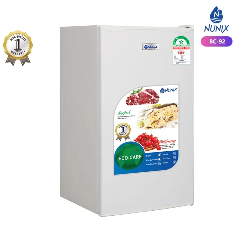 Nunix Single Door Fridge – 92 Litres