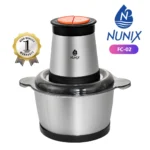 Nunix Stainless Steel Food Chopper – 2.0L Capacity