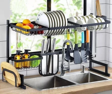 Over The Sink Dish Rack