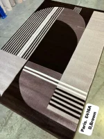 Premium Paris Carpets - E416A – Brown, 8 by 11