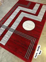 Premium Paris Carpets - E418A – Red 2, 8 by 11