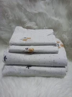 Printed Cotton Bedsheets (4pcs)