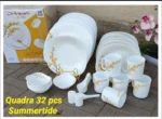 Quadra 32-Piece Diva Dinner Set