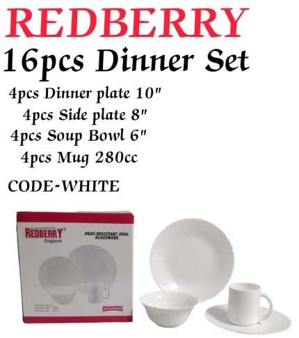 REDBERRY 16-Piece Dinner Set