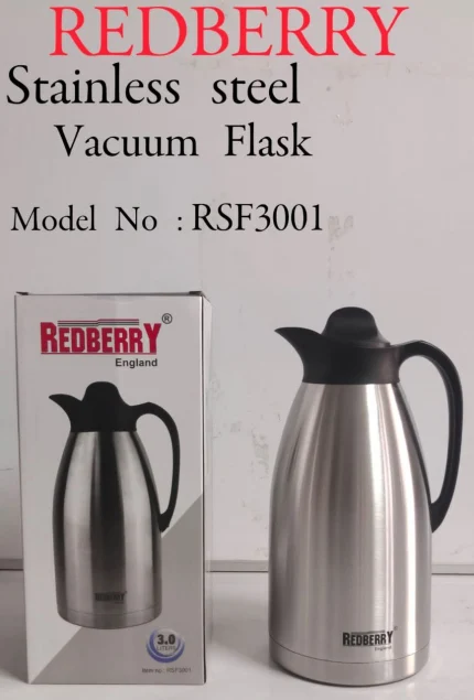 REDBERRY 3L Stainless Steel Vacuum Flask – RSF 3001