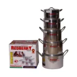 Redberry 5-Piece Non-Stick Cookware Set