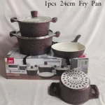 REDBERRY 7pcs Granite Cookware Set – Maroon