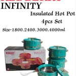 REDBERRY INFINITE Insulated Hotpot Set - 4pcs – Green