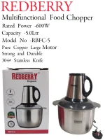 REDBERRY Multifunctional Food Chopper-5L – 5-Ltr