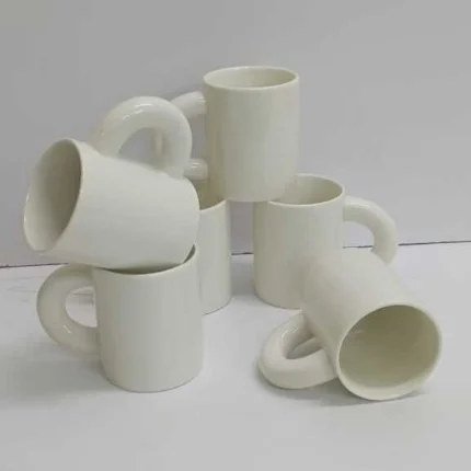 Set of 6 Ceramic Mugs