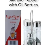 Signature 5pcs Salt n Pepper and Oil/Vinegar Bottles
