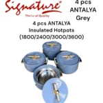 4-Piece Signature ANTALYA Plastic Insulated Hotpot Set