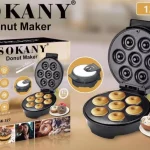 Sokany 7 Pieces Non Sticky Donut Maker - 1200W