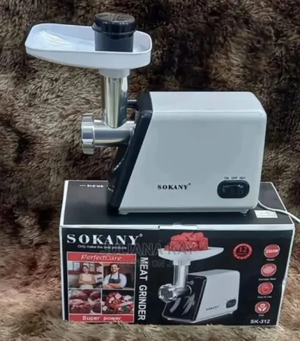 2500W Sokany Stainless Steel Electric Meat Mincer – Stainless steel