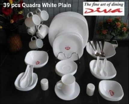 Square Classique 39‑Piece Dinner Set
