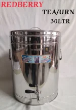 REDBERRY Stainless Steel Insulated Tea Urn – 30L
