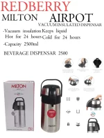 Stainless Steel Vacuum Flask - 4L – 2.5L