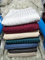 Striped Cotton Bedsheets Set