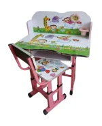 Study Desk and Chair Set – Pink