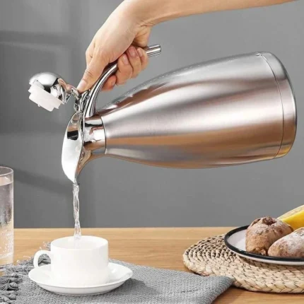 2 Litres Stainless Steel Vacuum Flask Unbreakable – Stainless steel,