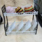 2-Layer Stainless Steel Utensil Rack