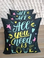 Valentine-themed throw pillow case
