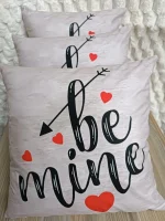 Valentine-themed throw pillow case