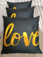 Valentine-themed throw pillow case