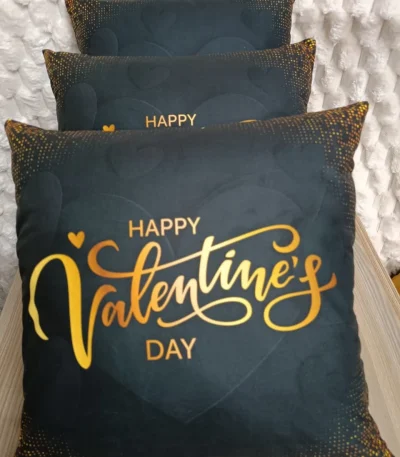 18 by 18 Love-Themed Throw Pillow Cover | Smart Enterprise