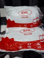 White Compressed Fibre Bed Pillows -1000g Soft Comfort