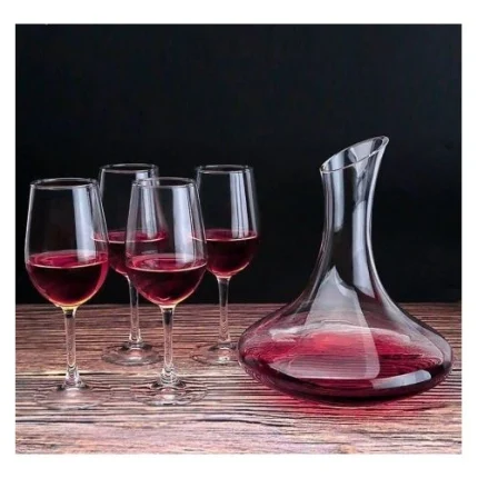 Wine Decanter (with 4 glasses)