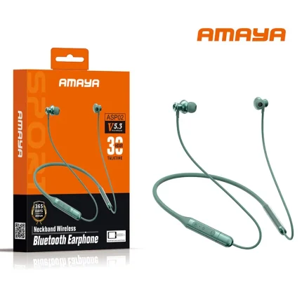 Amaya ASP02 Bluetooth Neckband Earphones