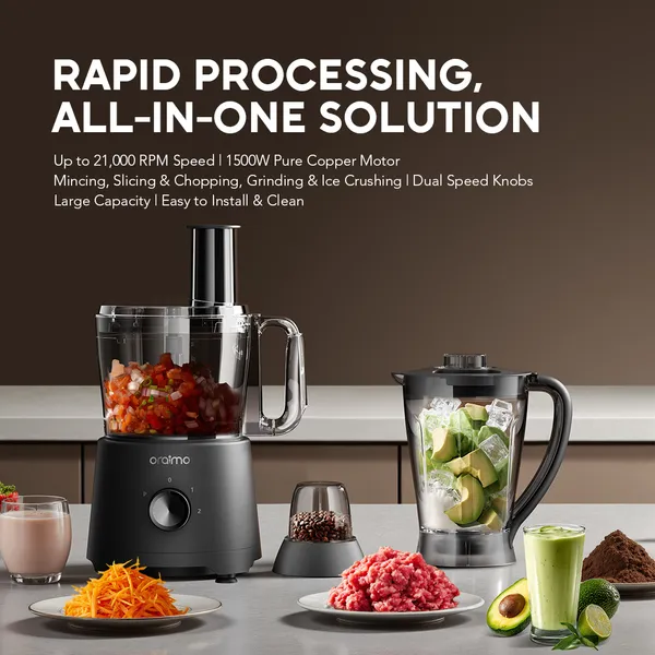 1500W Oraimo OmniBlend 4 In 1 Blender | Smart Enterprise