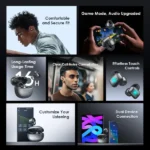 Oraimo OpenSnap N Open-Ear True Wireless Earbuds