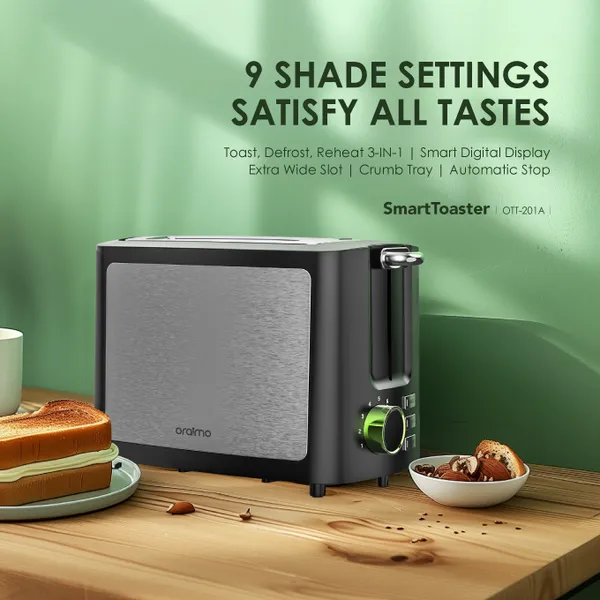 950W oraimo SmartToaster 3 In 1 Toaster | Smart Enterprise