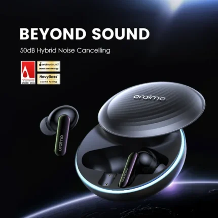 Oraimo SpaceBuds OTW 630 ANC 50db Noise Cancelling Earbuds