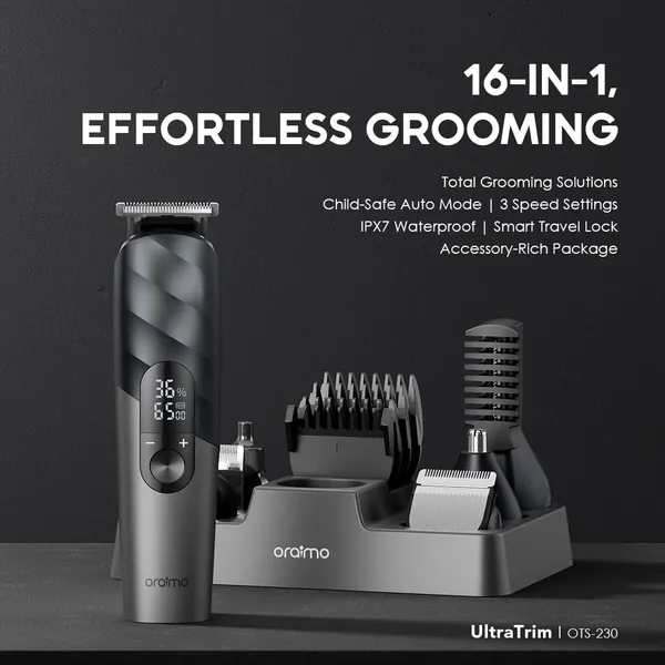 16-In-1 Oraimo Family Grooming Kit | Smart Enterprise