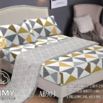 6pc Mix & Match Cotton Fitted Bedsheets – Print 5