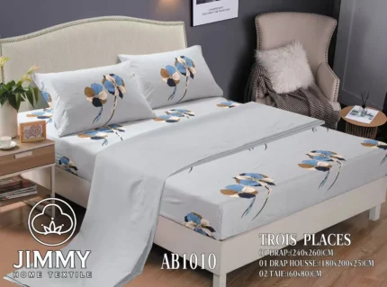 6pc Mix & Match Cotton Fitted Bedsheets – Print 1