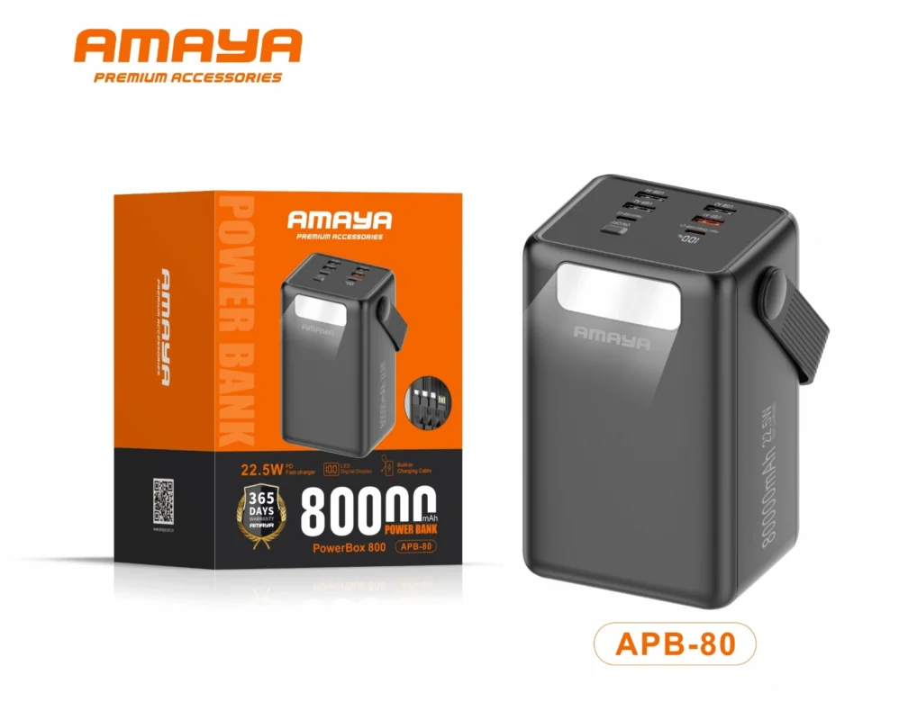 80000mAh Amaya Power Bank | Smart Enterprise