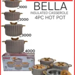 4pc Redberry Bella Insulated Hotpot Set | Smart Enterprise – Choco