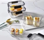 4pc Transparent Airtight Acrylic Pantry Box Set | Smart Enterprise