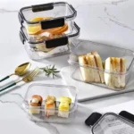 4pc Transparent Airtight Acrylic Pantry Box Set | Smart Enterprise