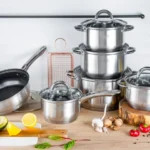 12 Piece Edenberg Stainless Steel Cookware Set | Smart Enterprise