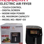 10L Redberry Electric Air Fryer RBAF-03 | Smart Enterprise
